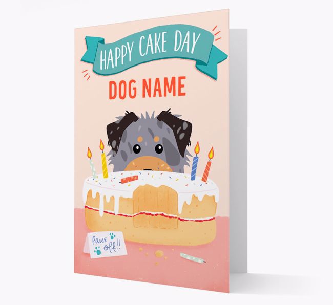 Happy Cake Day: Personalized {breedFullName} Card